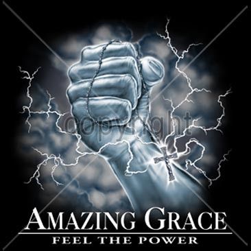Christian Shirt - Amazing Grace Adult T-shirt