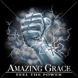 Christian Shirt - Amazing Grace Adult T-shirt