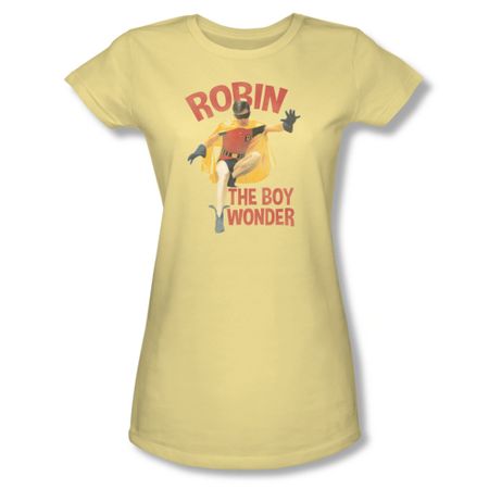 Classic Batman Shirt Juniors Boy Wonder Banana T-Shirt