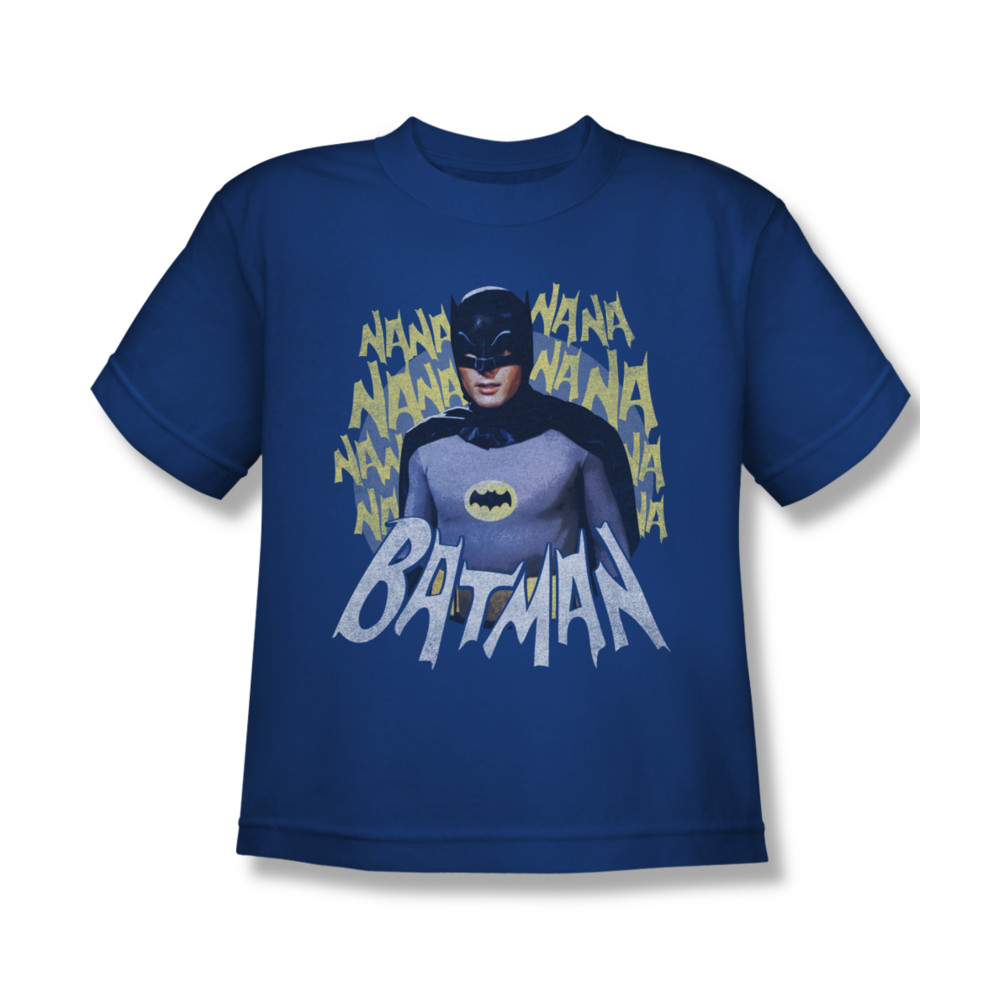 Classic Batman Shirt Kids Theme Song Royal Blue TShirt Classic
