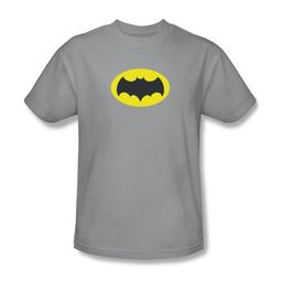 Classic Batman Shirt Logo Silver T-Shirt