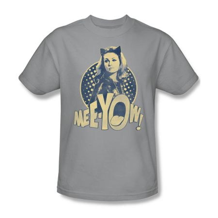 Classic Batman Shirt Meeyow Silver T-Shirt