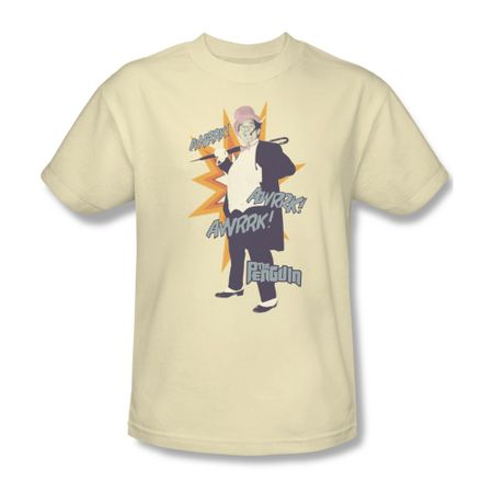 Classic Batman Shirt Penguin Cream T-Shirt