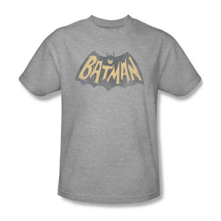 Classic Batman Shirt Show Logo Athletic Heather T-Shirt