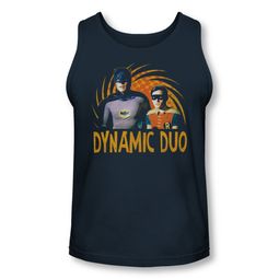 Classic Batman Shirt Tank Top Dynamic Duo Navy Tanktop