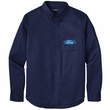 Clearance - Mens Ford Oval Twill Button-Down Shirt with Pocket