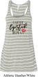 Coffee Lipstick Repeat Ladies Flowy Racerback Tanktop