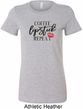 Coffee Lipstick Repeat Ladies Longer Length Shirt