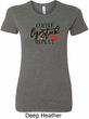 Coffee Lipstick Repeat Ladies Longer Length Shirt