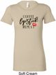 Coffee Lipstick Repeat Ladies Longer Length Shirt