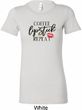 Coffee Lipstick Repeat Ladies Longer Length Shirt
