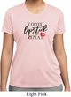 Coffee Lipstick Repeat Ladies Moisture Wicking Shirt