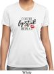 Coffee Lipstick Repeat Ladies Moisture Wicking Shirt
