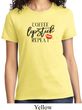 Coffee Lipstick Repeat Ladies Shirt