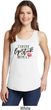 Coffee Lipstick Repeat Ladies Tank Top