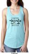 Coffee Mascara Hustle Ladies Ideal Tank Top