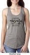 Coffee Mascara Hustle Ladies Ideal Tank Top