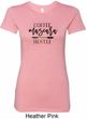 Coffee Mascara Hustle Ladies Longer Length Shirt