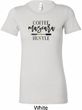 Coffee Mascara Hustle Ladies Longer Length Shirt