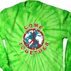 Come Together Long Sleeve Tie Dye Shirt Come Together Long Sleeve Tie Dye Shirt