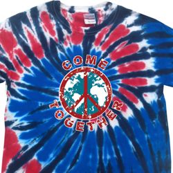 Come Together Patriotic Tie Dye Shirt Come Together Patriotic Tie Dye Shirt