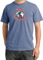 Come Together Peace Pigment Dyed T-Shirts Come Together Peace Pigment Dyed T-Shirts