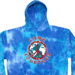 Come Together Tie Dye Hoodie Come Together Tie Dye Hoodie