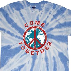 Come Together Twist Tie Dye Shirt Come Together Twist Tie Dye Shirt
