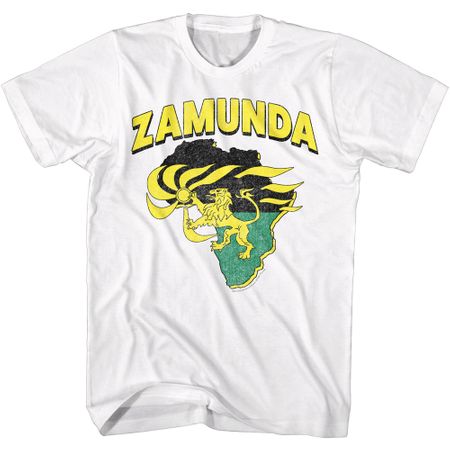 Coming to America Zamunda Crest Adult T-shirt - White
