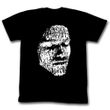 Conan Shirt Draw On My Face Adult Black Tee T-Shirt