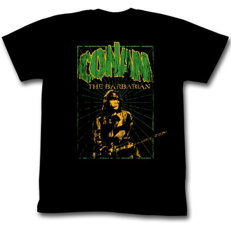 Conan Shirt In the Green Adult Black Tee T-Shirt