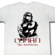 Conan Shirt The Barbarian Adult White Tee T-Shirt