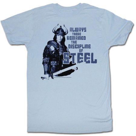 Conan the Barbarian Shirt Steel Light Bliue T-Shirt