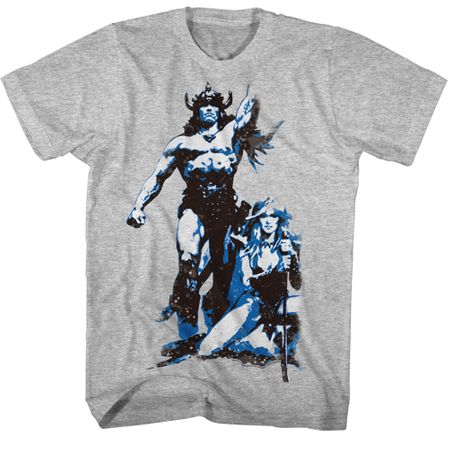 Conan the Barbarian Shirt Vintage Athletic Heather T-Shirt