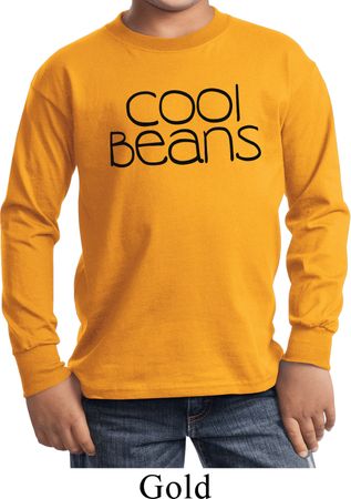 Cool Beans Kids Long Sleeve Shirt