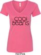 Cool Beans Ladies V-Neck Shirt