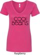 Cool Beans Ladies V-Neck Shirt