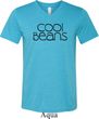 Cool Beans Mens Tri Blend V-neck Shirt