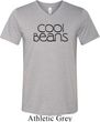 Cool Beans Mens Tri Blend V-neck Shirt