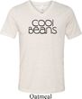 Cool Beans Mens Tri Blend V-neck Shirt
