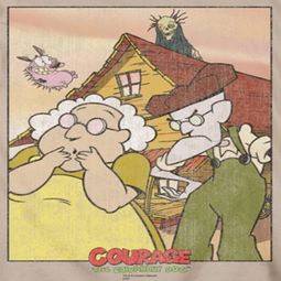 Courage The Cowardly Dog Gothic Courage Shirts