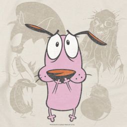 Courage The Cowardly Dog Monsters Shirts