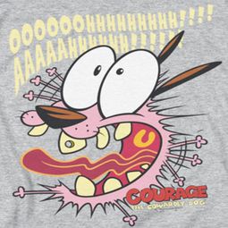 Courage The Cowardly Dog Scaredy Dog Shirts