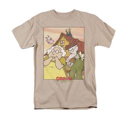 Courage The Cowardly Dog Shirt Gothic Courage Adult Sand Tee T-Shirt