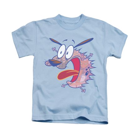 Courage The Cowardly Dog Shirt Kids Evil Inside Light Blue Youth Tee T-Shirt