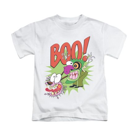 Courage The Cowardly Dog Shirt Kids Stupid Dog White Youth Tee T-Shirt