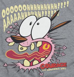 Courage The Cowardly Dog Shirts