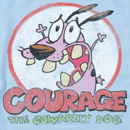 Courage The Cowardly Dog Vintage Courage Shirts