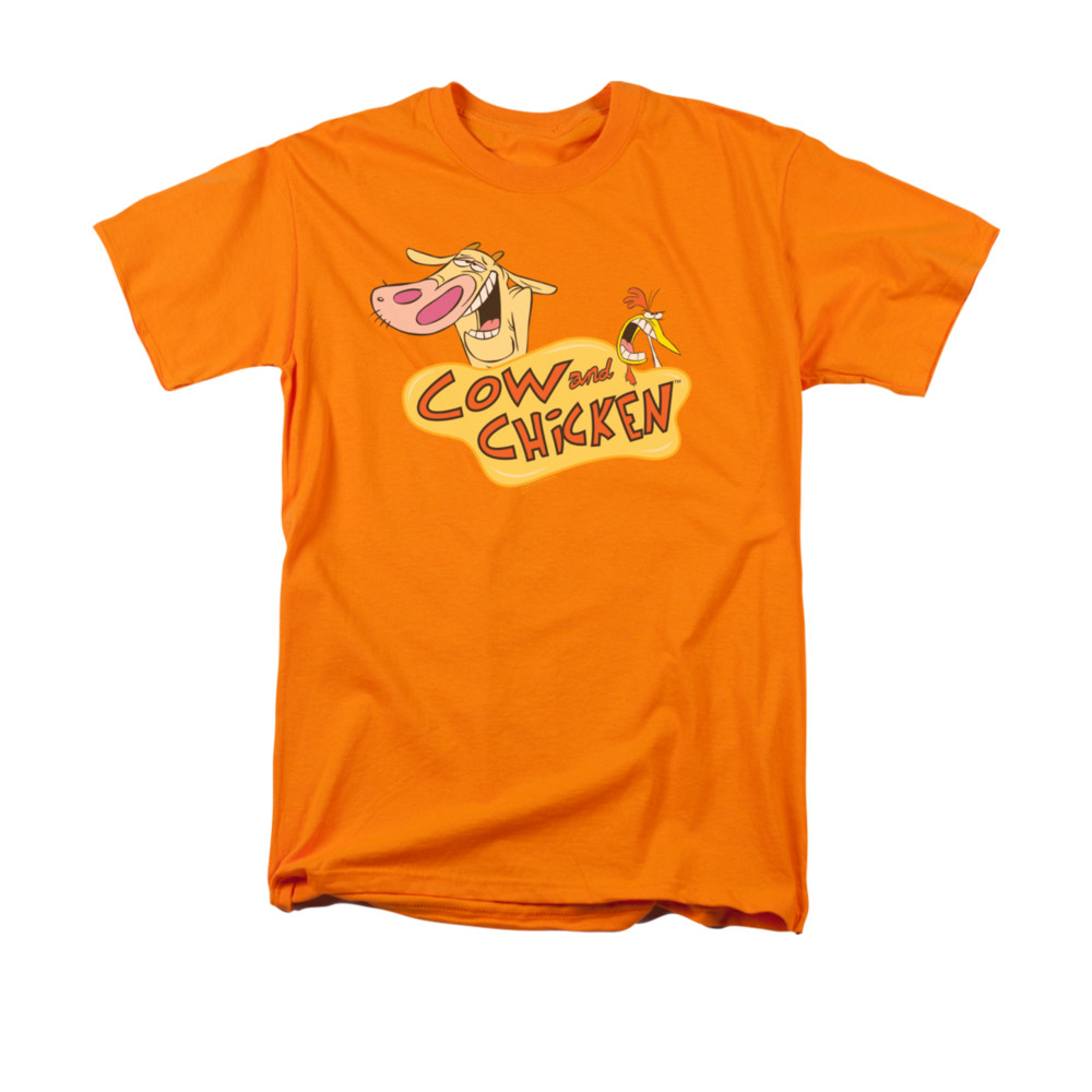 Cow and Chicken Logo T-Shirt