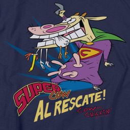 Cow & Chicken Super Cow Shirts